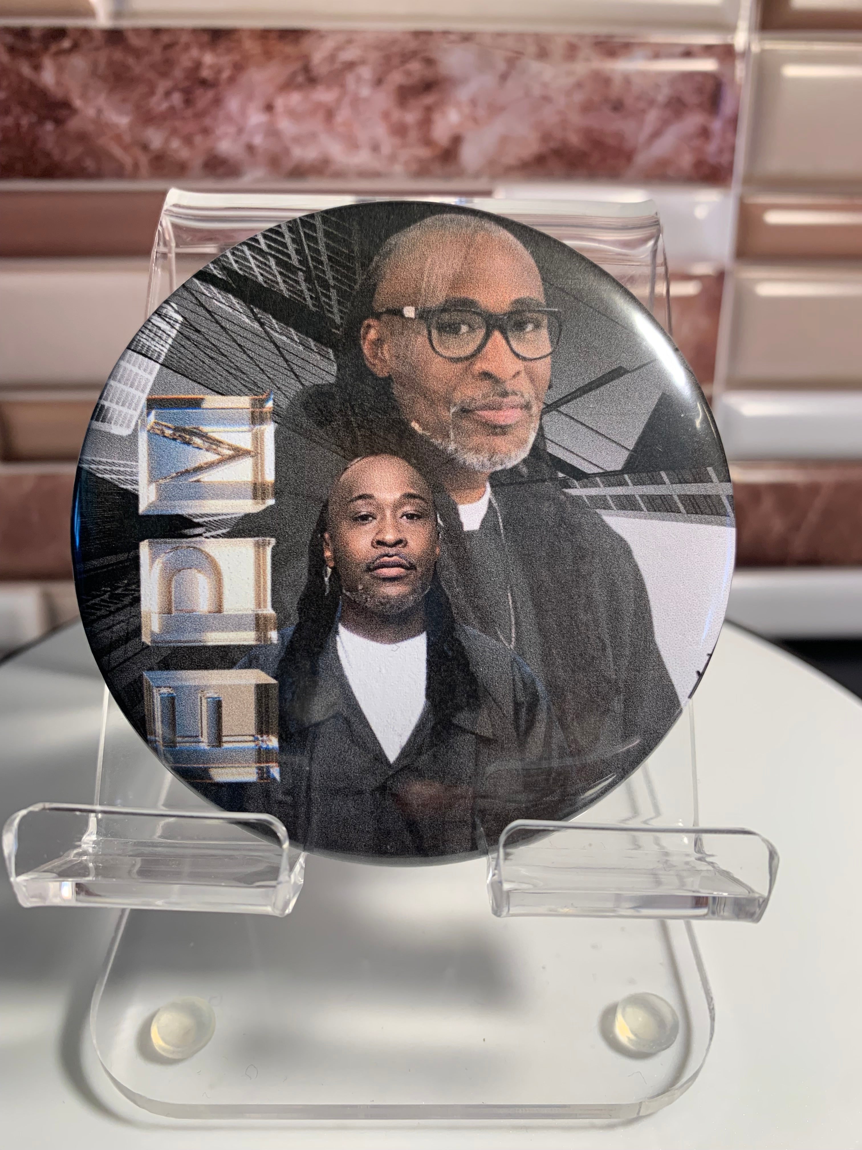 Personalized Design on  3 inch Buttons - Circle