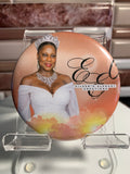 Personalized Design on  3 inch Buttons - Circle