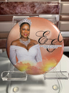 Personalized Design on  3 inch Buttons - Circle