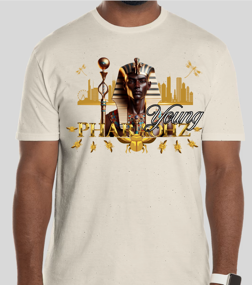 Young Pharaohz® Brand - Short Sleeve T Shirt ( Male Pharaoh )