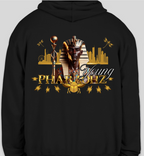 Young Pharaohz® Brand - Long Sleeve Hooded Sweatshirt - Full Zip ( Male Pharaoh )