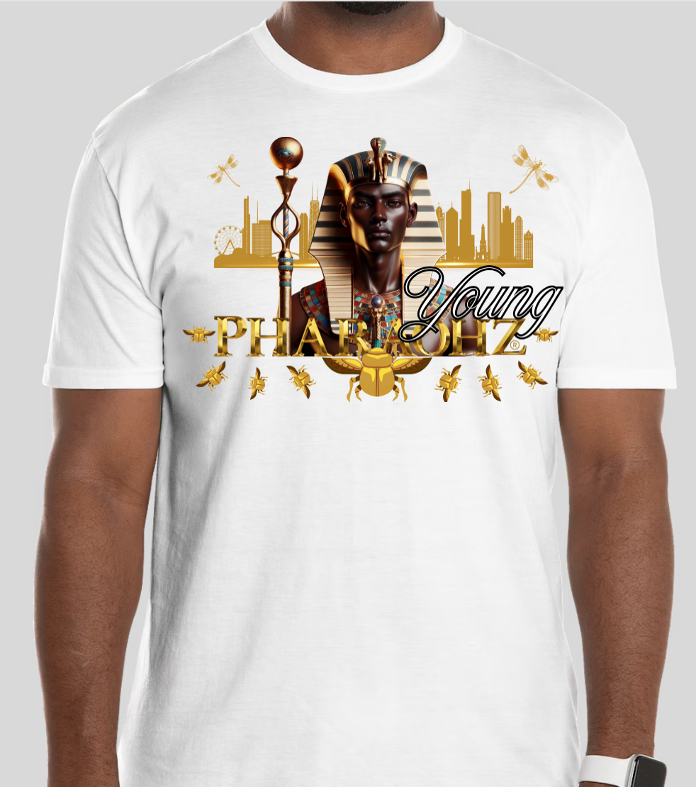 Young Pharaohz® Brand - Short Sleeve T Shirt ( Male Pharaoh )